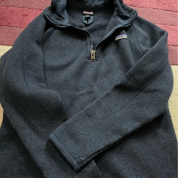 Patagonia Dark Blue Better Sweater Size 10 VGUC Must need for Winter! - Picture 3 of 3